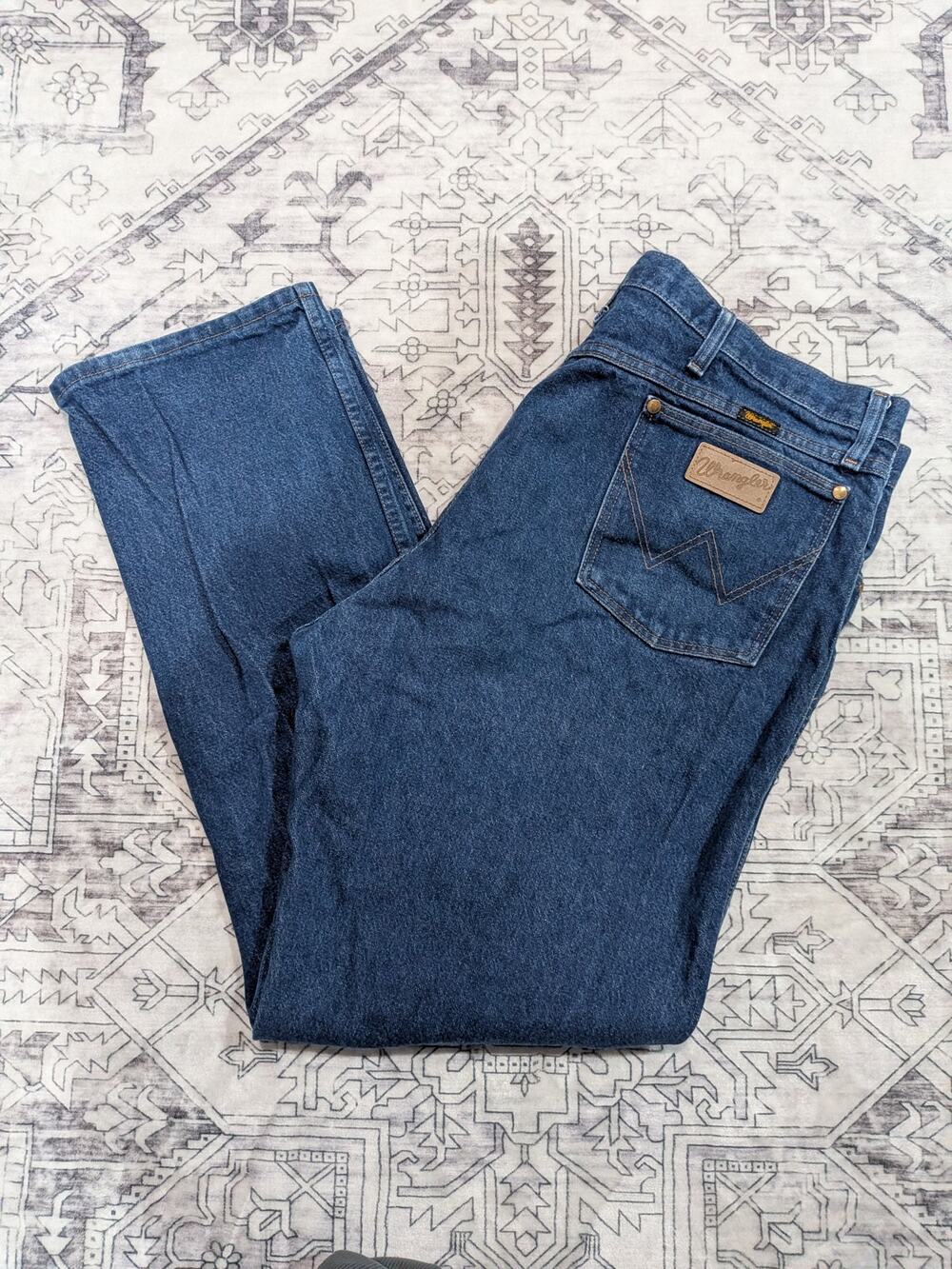 Mens Wrangler 13MWZPW Cowboy Cut Jeans Size 40